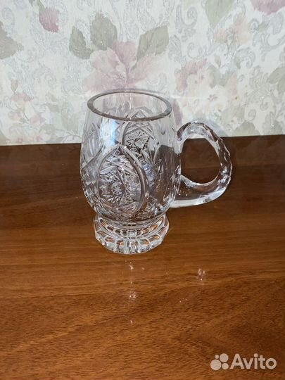 Кружка и вазочка хрусталь СССР