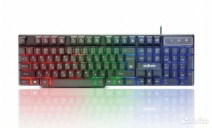 Клавиатура проводная игровая Defender