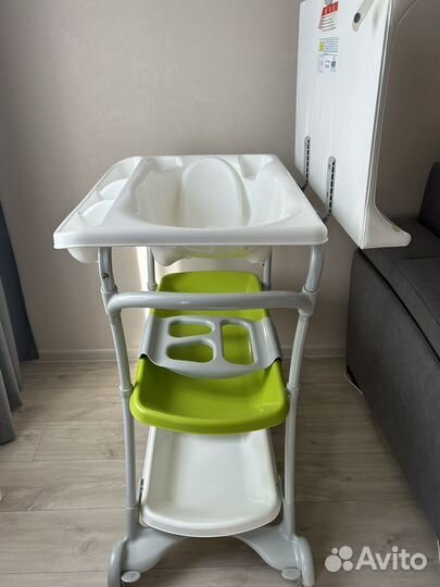 Пеленальный столик с ванночкой cam