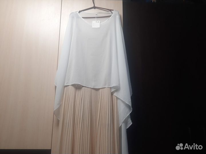 Платье женское шифон двойка