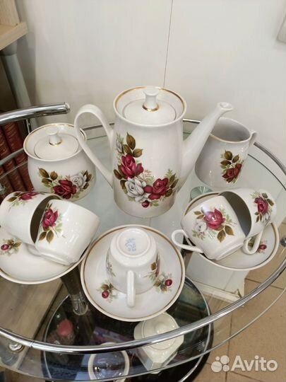 Чайный сервиз вербилки СССР