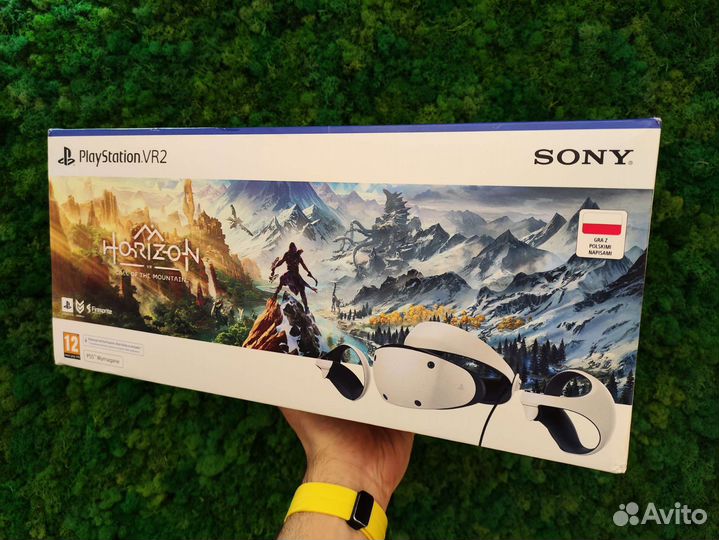 Шлем PlayStation VR 2 + игра Horizon