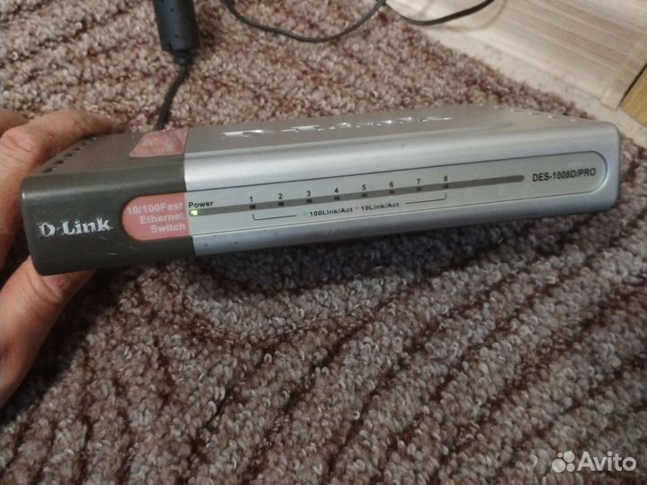 Коммутатор D-Link DES 1008D/PRO