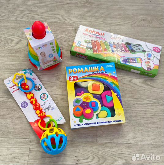 Новые игрушки развивашки