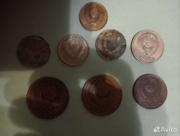 Монеты СССР оптом3500000 по отдельности 650тысяч