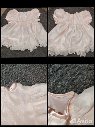 Вещи пакетом размер 68-74 на девочку