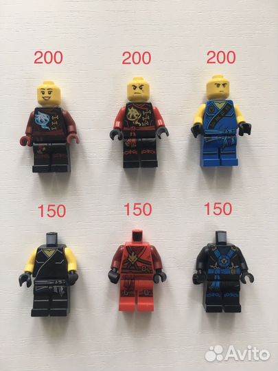 Lego минифигурки Ninjago