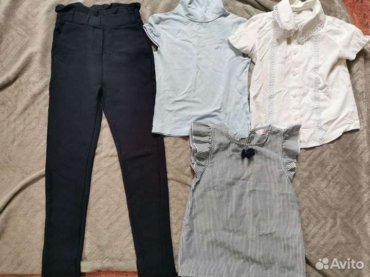 Вещи школьные пакетом на девочку