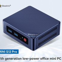 Мини пк Beelink Mini S12 Pro N100 16/500 Gb WI Fi6