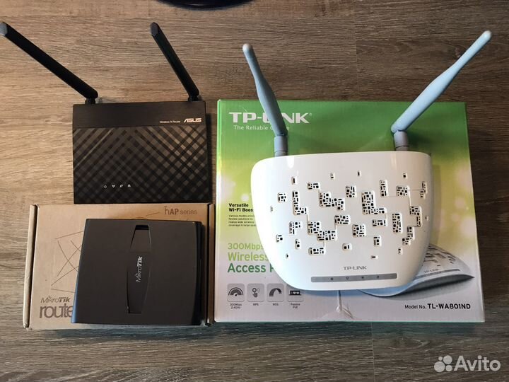 Роутеры Asus / TP-link / MikroTik / D-Link