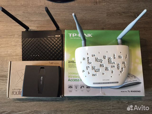 Роутеры Asus / TP-link / MikroTik / D-Link