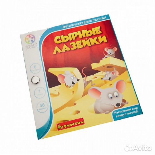 Настольная игра Сырные лазейки Bondibon