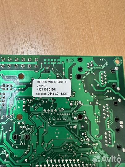 Microface V1.53 E275297плата1096-V1.53 emerson