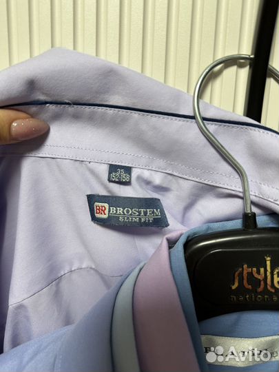 Рубашка в школу для мальчика 148-158