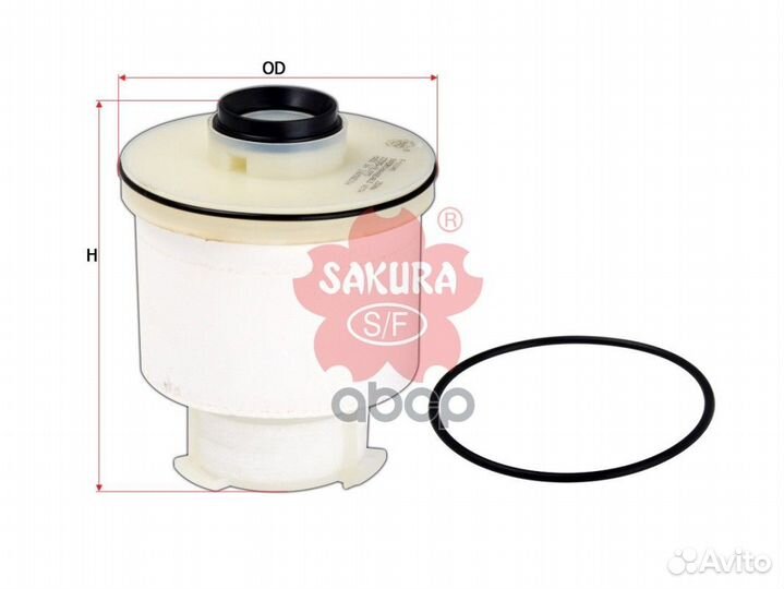Фильтр топливный F11140 Sakura