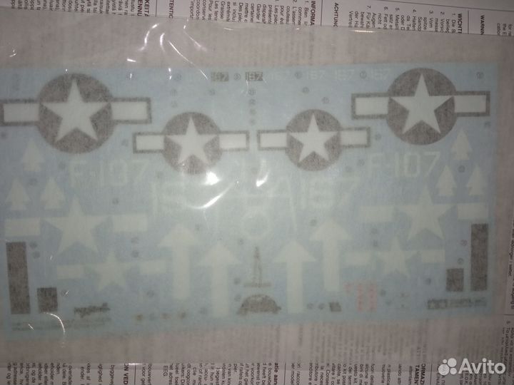 Сборная модель самолета Tamiya 1:48 F4U-1D Corsair