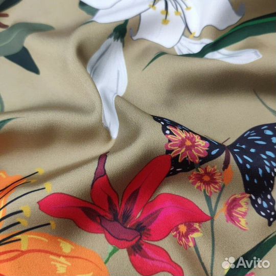 Искусственный шелк Армани