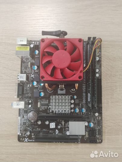 Asrock 960GM-VGS3 FX + FX4100 + 4Gb DDR3