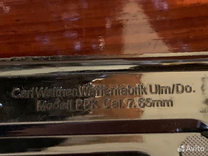 Пистолет зажигалка walther оригинал металл