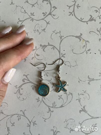 Серьги мишки