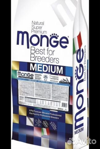 Корм для собак monge 15 кг