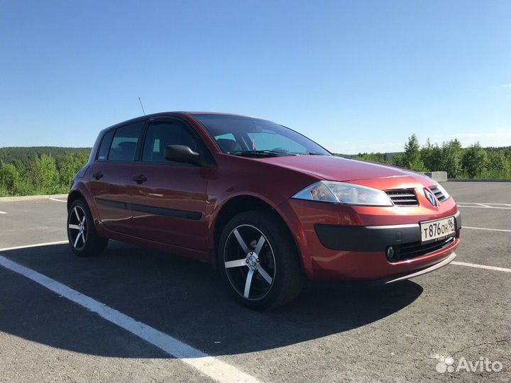 Юбка бампера Renault Megane 2002-2009