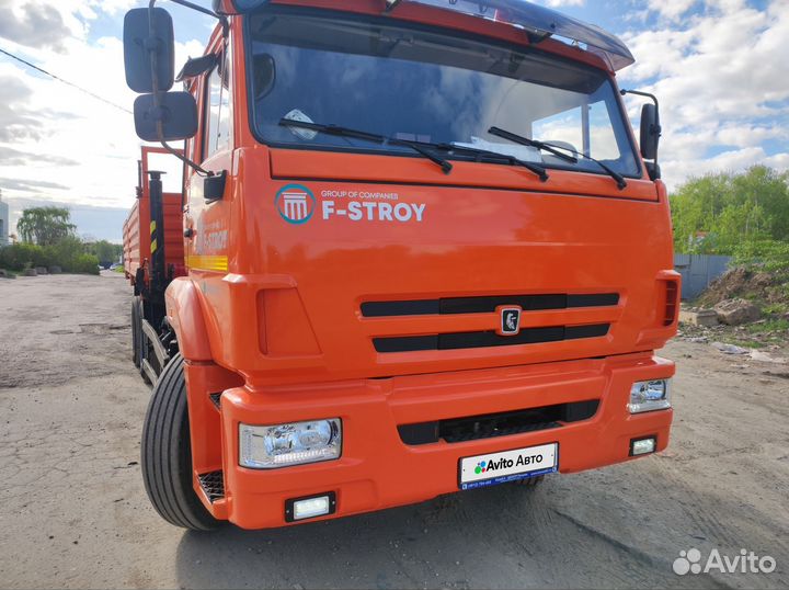 КАМАЗ 65115 с КМУ, 2021