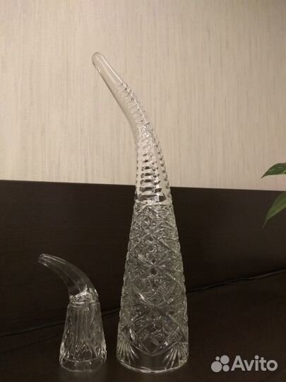 Рог бокал хрусталь