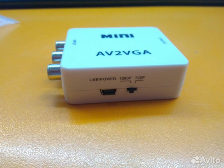 Переходник, адаптер VGA2AV AV to VGA