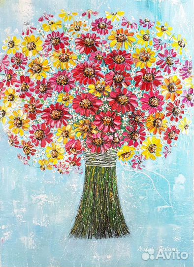 Авторская картина маслом 