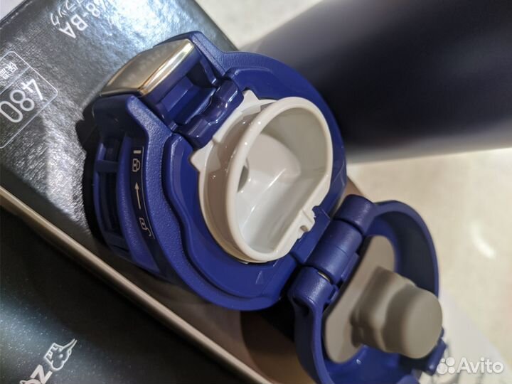 Термокружка термос zojirushi mizuno синий черный