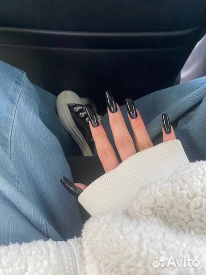 Маникюр наращивание