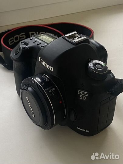 Canon 5d mark iii с объективом
