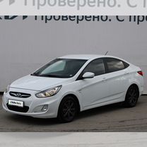 Hyundai Solaris 1.6 AT, 2014, 113 400 км, с пробегом, цена 1 027 000 руб.