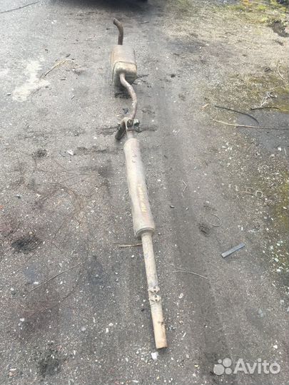 Выхлопная система Renault Megane 2