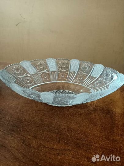 Ваза хрустальная большая СССР