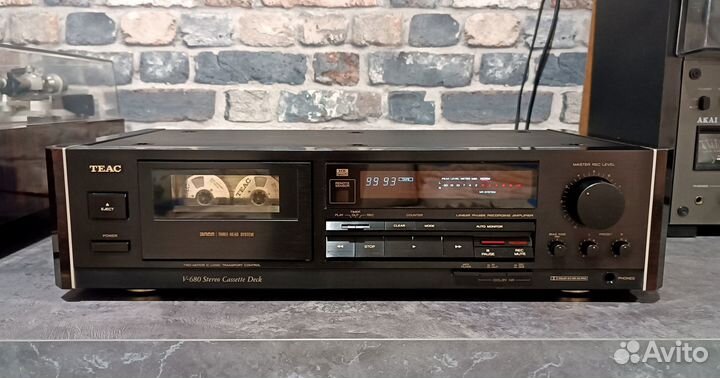 Teac V-680 кассетный магнитофон