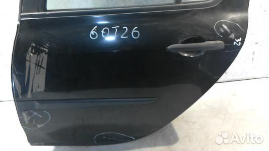 Дверь задняя левая renault clio 3 (60T26FG01)