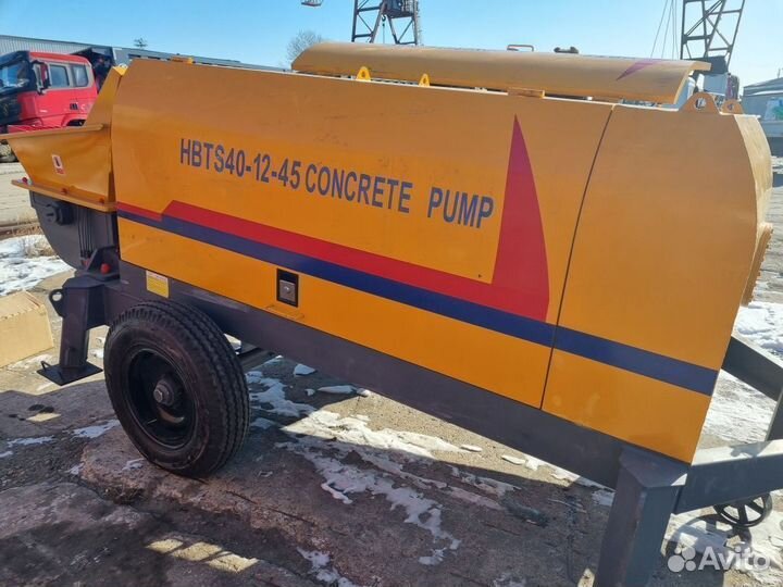 Электрический бетононасос hbts 40 concrete pump