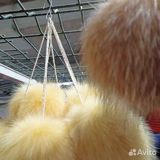 Помпоны из натурального меха Арт.Пм121