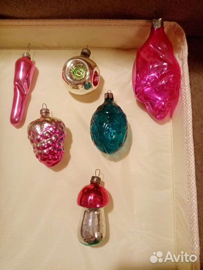 Ёлочные игрушки СССР