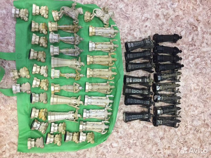 Фигуры и части от шахмат Гарри Поттер