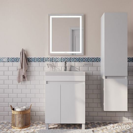 Тумба с раковиной Iddis Zodiac 60 ZOD6CDFi95K Бел