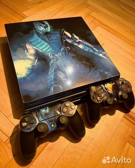 Sony PS4 pro 1tb Mortal Kombat 50 игр