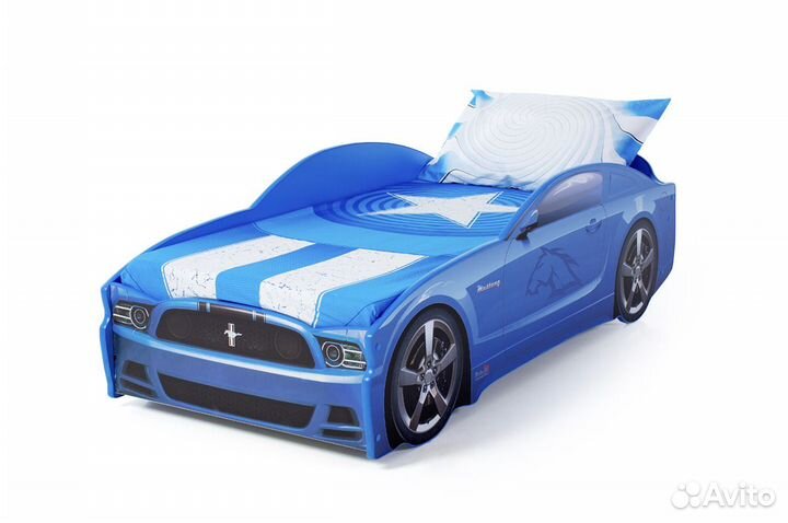 Детская кровать машина