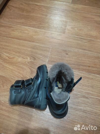 Ботинки зимние натуральная кожа