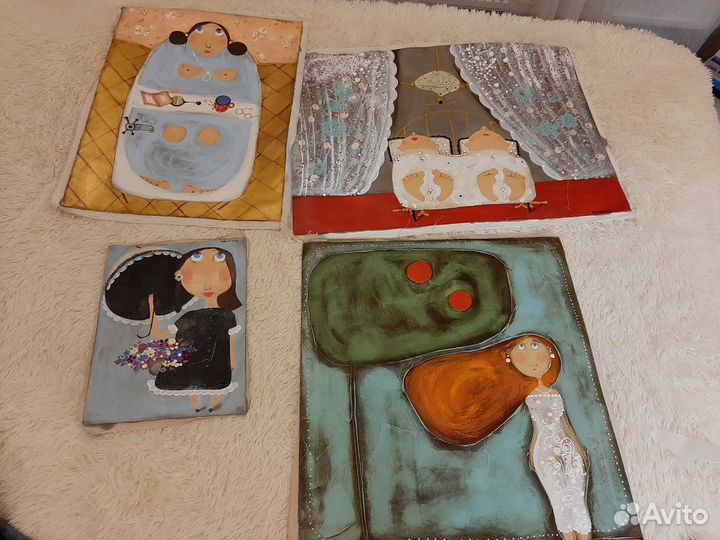 Картины в стиле наивной живописи