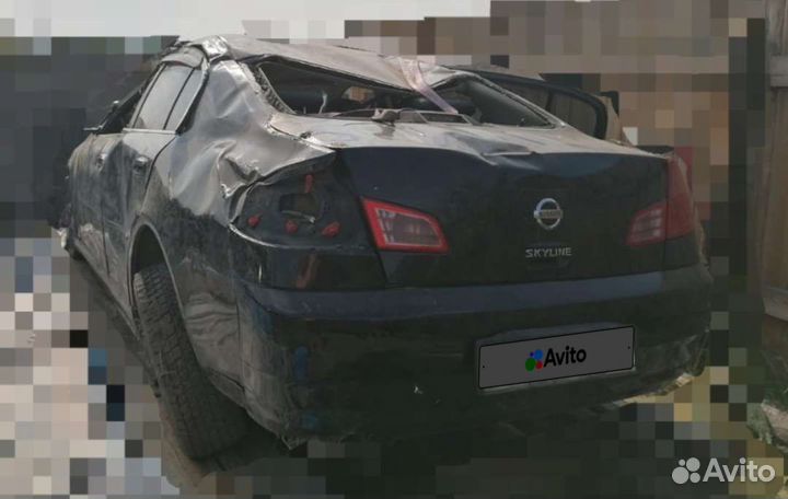 Nissan Skyline 2.5 AT, 2002, битый, 200 000 км