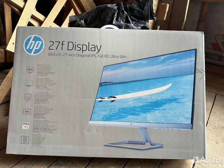 Монитор hp 27f display