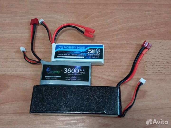 Аккумуляторы для р/у моделей